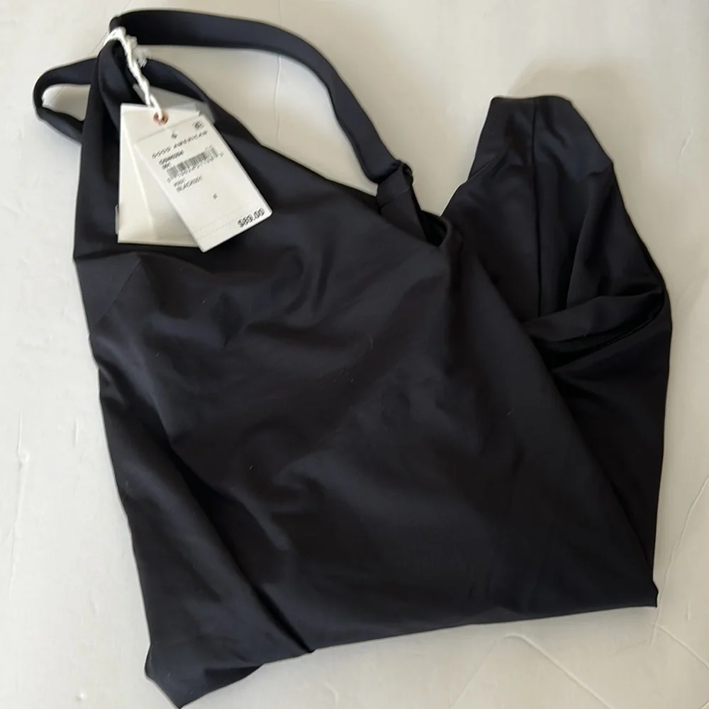 GOOD American Lounge One Piece Black Swimsuit Size 3XL - Picture 8 of 10